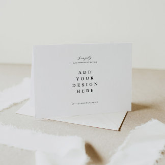 7"x5" Vouwen Bedankt Kaart Afdrukken