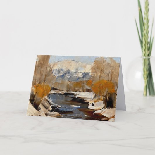 7 x 5" Notecard, The Yampa River, Steamboat Spring (Devant)