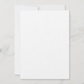 7" x 5" Ultra dikke bruiloft uitnodiging (Voorkant)