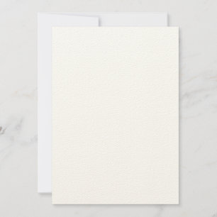 7 "x 5" vilt Ecru bruiloft uitnodiging