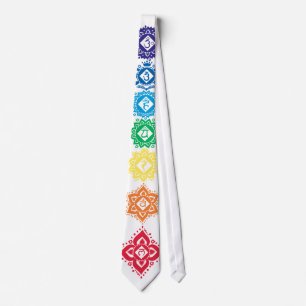 7 Zeven Chakra Energie Stropdas