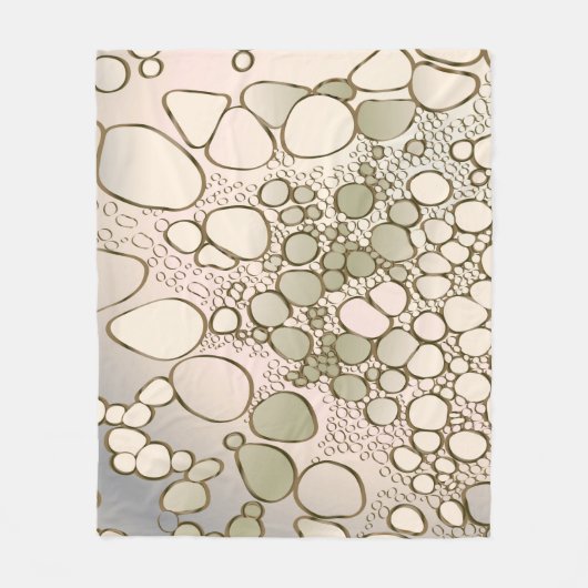 7Abstract digitaal werk 5 Fleece Deken (Voorkant)