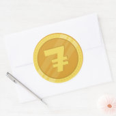7coin Stickers (rond) (Envelop)