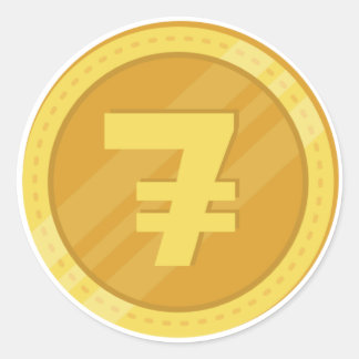 7coin Stickers (rond)