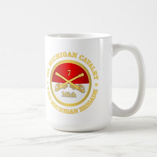 7de Michigan Cavalry (rd) Koffiemok (Rechts)