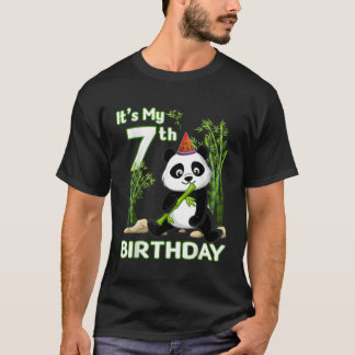 7e 7 Py Dierlijke Panda T-shirt