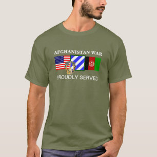 7E CAVALRY 3E INFANTERIE T-SHIRT DE GUERRE AFGHANI