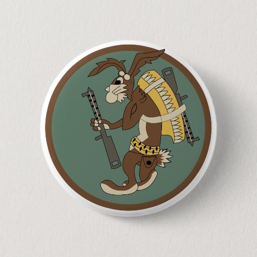 7e Combat Cargo Squadron, WWII Ronde Button 5,7 Cm (Voorkant)