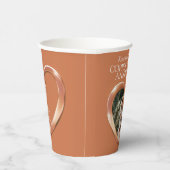 7e Copper Weddenschap herdenkingsfoto Papieren Bekers (Rechts)