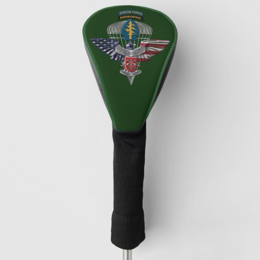 7e Eagle van de Groep speciale strijdkrachten voor Golfheadcover (Voorkant)