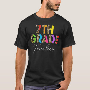 7e graad leraar student terug naar school Apprecia T-shirt