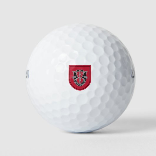 7e groep speciale strijdkrachten (7e SFG) Golfballen (Voorkant)