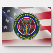 7e groep speciale strijdkrachten (AIRBORNE) Fotoplaat (Voorkant)