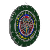7e groep speciale strijdkrachten in de lucht dartbord (Voorkant Links)