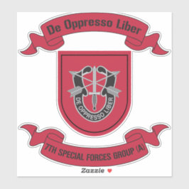7e groep van speciale strijdkrachten (in de lucht) sticker
