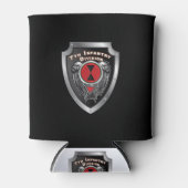 7e infanteriedivisie "Bayonet Division" Blikjeskoeler (Voorkant)