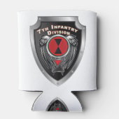 7e infanteriedivisie "Bayonet Division" Blikjeskoeler (Achterkant)