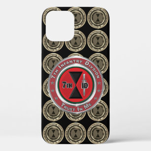 7e infanteriedivisie "Bayonet Division" iPhone 12 Hoesje