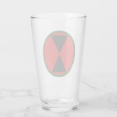 7e Infanteriedivisie Glas (Achterkant)