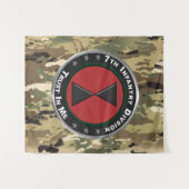 7e infanteriedivisie wandkleed (Voorkant (horizontaal))