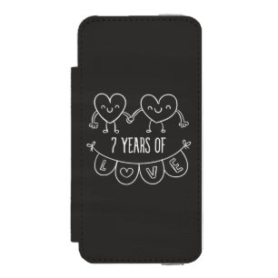 7e Jubileum - Gift Chalk Hearts