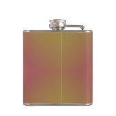 7e Jubileum Medallion Flask op koperbruiloft Heupfles (Achterkant)