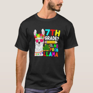 7e klas geen probleem lama terug naar school eerst t-shirt