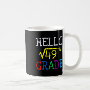 7e klas vierkantswortel van 49 eerste dag terug na koffiemok