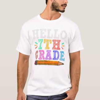 7e leerkracht grappig voor de derde klas t-shirt