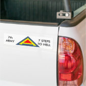 7e Leger b-s Bumpersticker (Op Truck)