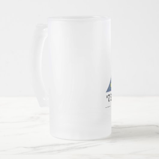 7e Leger uit 1 Matglas Bierpul (Voorkant links)