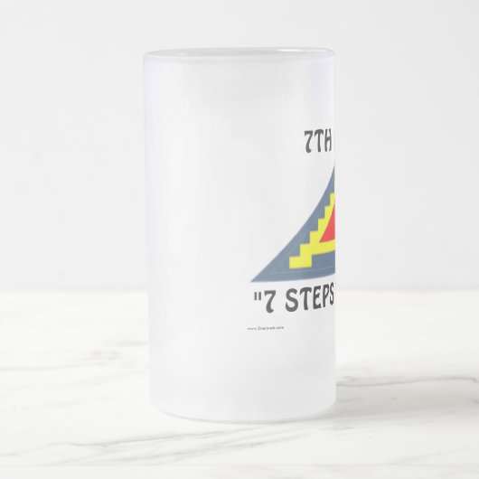 7e Leger uit 1 Matglas Bierpul (Center)