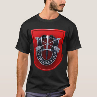 7e Special Forces Group SFG Leger Militaire Vetera T-shirt