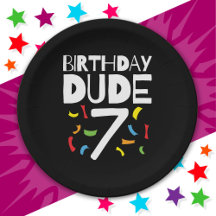 7e verjaardag 7 jaar oud jongensfeestje verjaardag