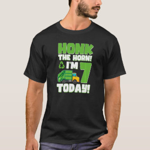 7e verjaardag 7 jaar oud Kinder recyclingafval Gar T-shirt
