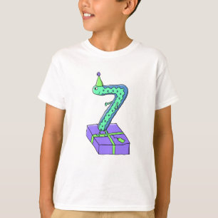 7e verjaardag Cartoon. T-shirt