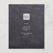 7e verjaardag Foto collage Invite Boy Girl gemengd Flyer (Achterkant)