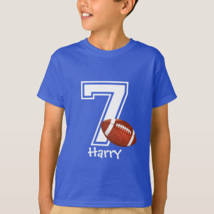 7e verjaardag jongen op maat-3 t-shirt