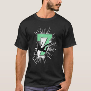 7e verjaardag voetbal peuters 7e verjaardag deel t-shirt