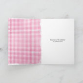 7e verjaardagstablet kat kaart (Binnen)