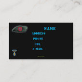 7ème carte de visite de correction de groupe de (Dos)