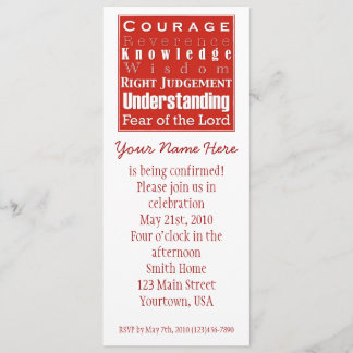 7Giften voor Uw Bevestiging Aankondiging Uitnodigi