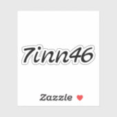 7inn46 Auto Raam Sticker (Vel)