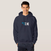 7S IBM iX Combo Squares Hoodie (Voorkant volledig)