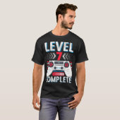 7th Grade Graduation Middle School Graduate Level T-shirt (Voorkant volledig)