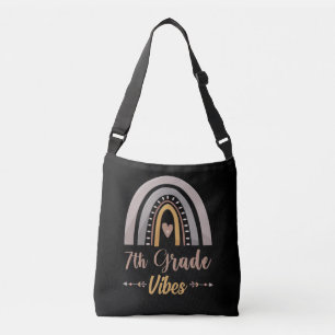 7th Grade Vibes Seventh Grade Back to School Crossbody Tas