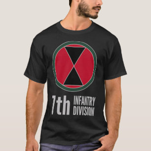 7TH INFANTRY DIVISION UNITED STATES ARMY LEWIS-MCC T-SHIRT