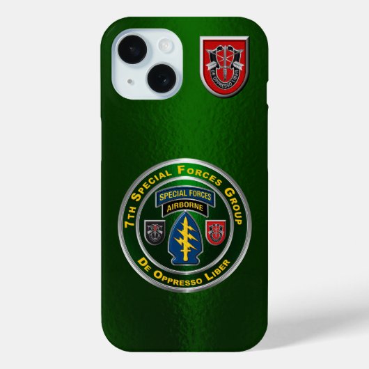 7th Special Forces Group Case-Mate iPhone Case (Achterkant)