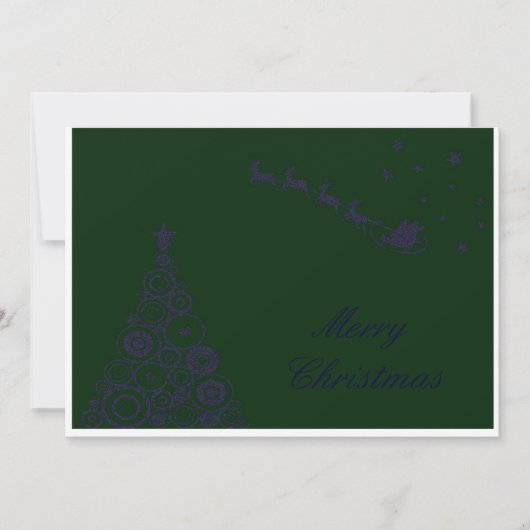 7x5 kerst Kaart (Voorkant)