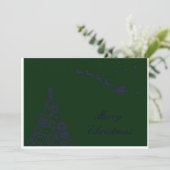 7x5 kerst Kaart (Staand voorkant)